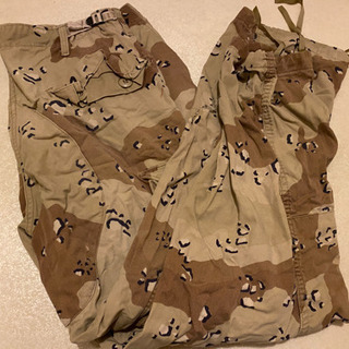 米軍 6Cデザート チョコチップカモ BDU カーゴパンツ　その1