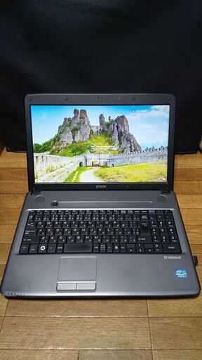 EPSON 高性能2コア4スレッド版Core i7搭載 メモリ4G HDD500G 　CD/DVD読み込み　USB3.0　Wifi対応 テンキー 最新Windows10搭載