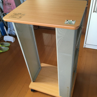 キッチン収納棚 (キャスター付ワゴン)の画像