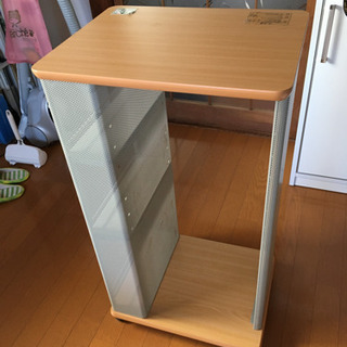 キッチン収納棚 (キャスター付ワゴン)の画像