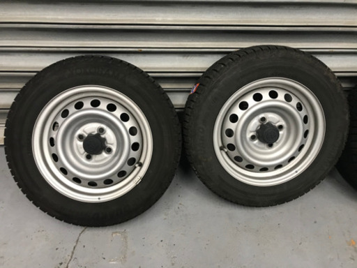 【バリ山】ヨコハマ アイスガード 165/70R14 18年製造 PCD100