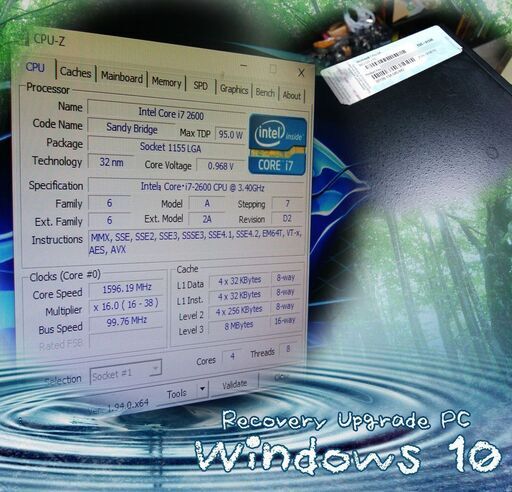 くまねず《姫路》(Win10)☆超高速SSD搭載☆満足の i7-2600 3.40GHz超高速PC☆^^