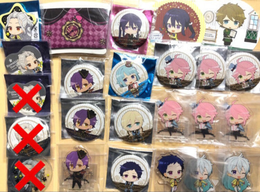 あんスタ 缶バッチ&キーホルダー (少し値下げしました