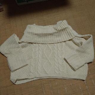 repipi armario(レピピアルマリオ)オフホワイトニットMsizeの画像