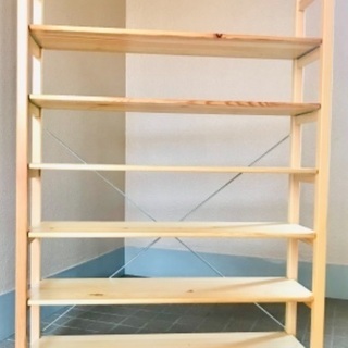 【無印良品】パイン材ユニットシェルフ奥行２５ｃｍタイプ・８６ｃｍ...