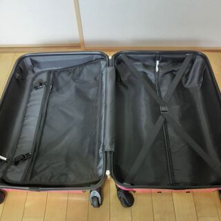 【無料】スーツケース差し上げます（ピンク）★引き取り限定★の画像