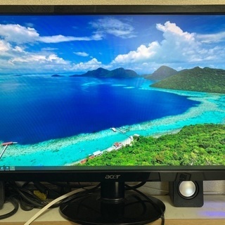 23型ワイドPCディスプレイ　acer 