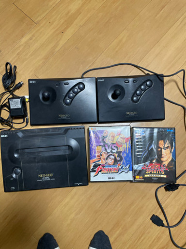 ネオジオ本体とカセットセット実働確認済み　　　最終値下げ