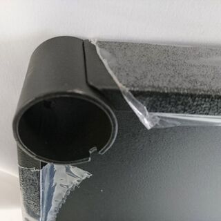 【未使用】DOSHISHA　ルミナス ノワール ソリッドシェルフ1140 [スリーブ別] 幅111×奥行41cm　NO1140-SDの画像