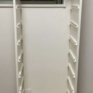 IKEA トロファスト白　縦型フレームのみ 1/2