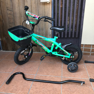 【決まりました】子供用自転車　12インチ　押し手付き