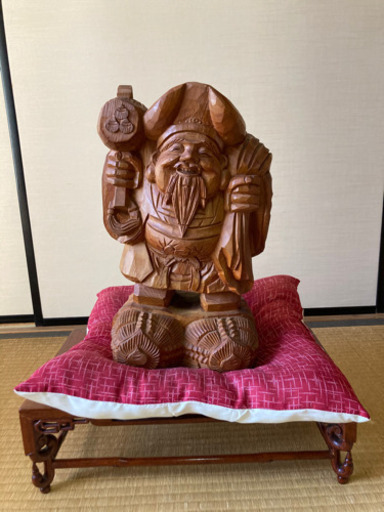 大黒様　木彫り