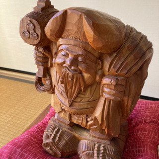 大黒様　木彫りの画像