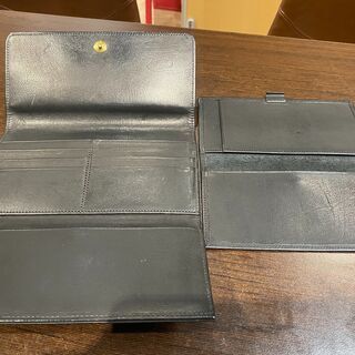 ☆コーチ　レザー　三つ折り長財布　手帳カバー付き☆ の画像