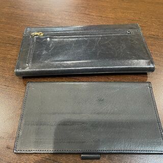 ☆コーチ　レザー　三つ折り長財布　手帳カバー付き☆ の画像