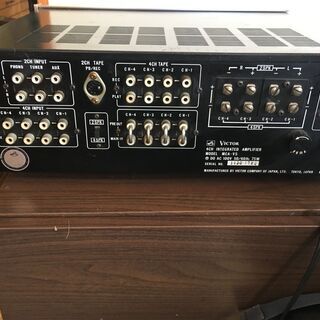 4チャンネルアンプ　ビクター MCA-V5 アンプ ジャンクの画像