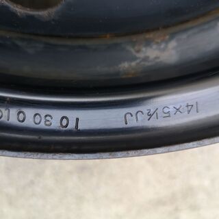 発送OK ホンダ純正ホイール 14インチ5穴 185/70R14装着車に ストリーム(RN1-5) プレリュード(BB/BA) の画像