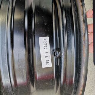 発送OK ホンダ純正ホイール 14インチ5穴 185/70R14装着車に ストリーム(RN1-5) プレリュード(BB/BA) の画像