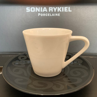【未使用品】SONIA RYKIEL ペアコーヒーカップの画像