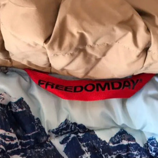 FREEDOMDAY ラクーンファーフーディダウンジャケット の画像