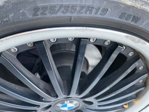 BMW E90 19インチ ホイール4本セット?2ヶ月前にタイヤ交換?バリ山