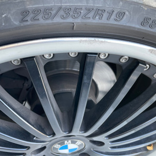 BMW E90 19インチ ホイール4本セット🚗2ヶ月前にタイヤ交換👍バリ山