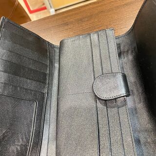 ☆本革 財布 スティングレイ エイ革 ガルーシャ 長財布 ☆の画像