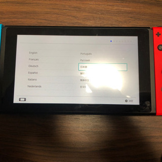 ニンテンドースイッチ　大乱とデドバイのソフト付きの画像