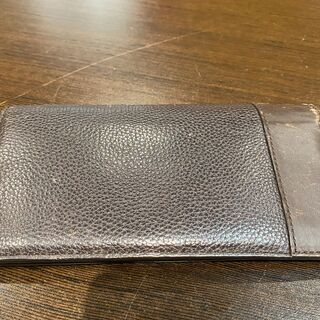 店頭販売済み☆コーチ　長財布　レザー　ブラウン☆ の画像