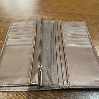 店頭販売済み☆コーチ　長財布　レザー　ブラウン☆ の画像