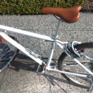 く2020年10月購入 クロスバイク鍵付き
