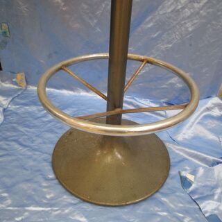 業務用・店舗用・イベント用　座椅子回転付　足置き付　イス　中古品の画像