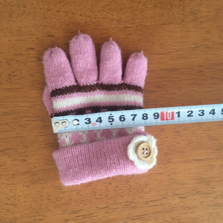 女の子手袋の画像