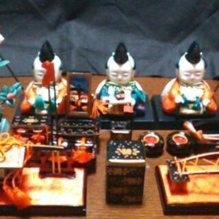 雛人形 春日雛 久月作 十五人飾りの画像