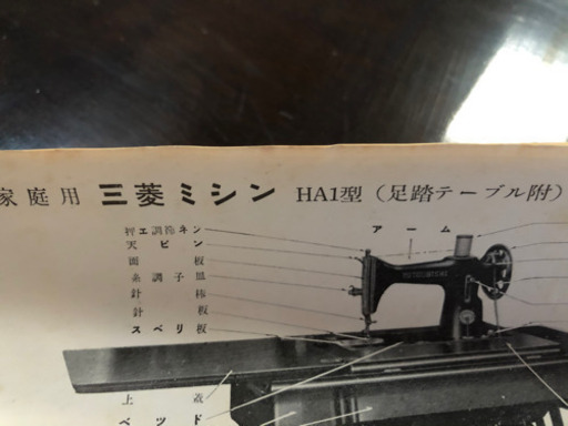 三菱　アンティーク　ミシン　コレクション