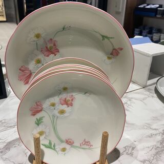 店頭販売済み☆梅宮アンナP　お皿大小セット☆ 