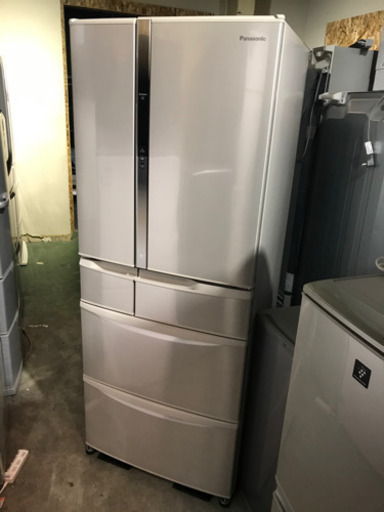 JH01609 Panasonic冷凍冷蔵庫　NR-FTF457-N
