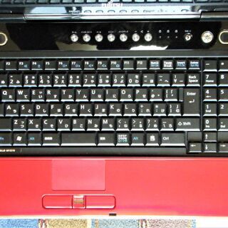 良品✨/15.6型光沢液晶✨/ルビーレッド✨/デュアルコアCPU/光速☆彡大