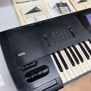 【ジョグダイヤル誤動作、フロッピードライブ認識せず】KORG シンセサイザー　トリニティ　【ハードオフ八王子めじろ台店】の画像