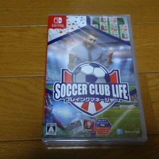 switch ボーナスカード付き　サッカークラブライフプレイング...