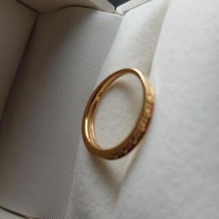k18 デザイン リング シンプル