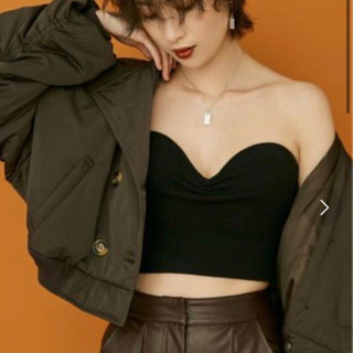 【GYDA】 新品　　リブベアビスチェ