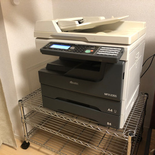 2/20終了　コピー機　デジタル複合機　ムラテック　レーザープリンタ　MFX-2355 台付キャスター付