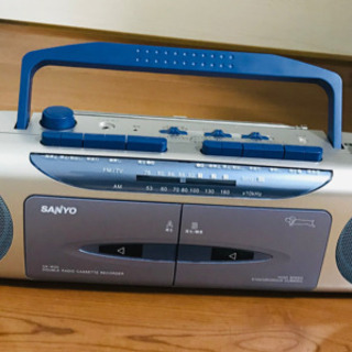SANYO　ダブルラジカセ　U4-W33
