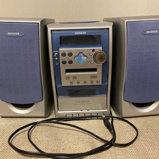 aiwa アイワ　CDコンポ　MD カセット