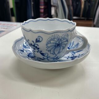 マイセン カップ＆ソーサ ブルーオニオン