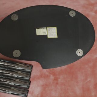 丸型ローテーブル 値下げの画像