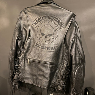 ハーレー　本革レザージャケット　値下げしました。