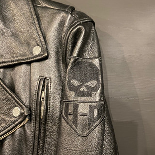 ハーレー　本革レザージャケット　値下げしました。の画像