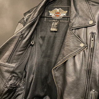 ハーレー　本革レザージャケット　値下げしました。の画像